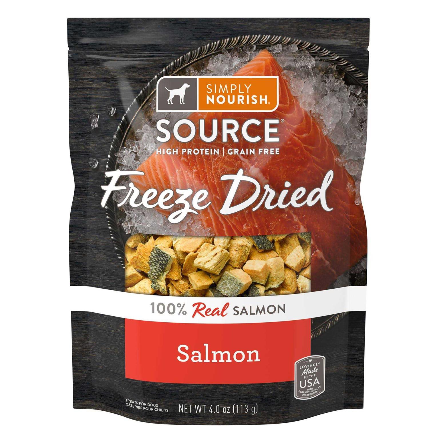 Simply Nourish Freeze Dried salmon Dog Food - Healthber