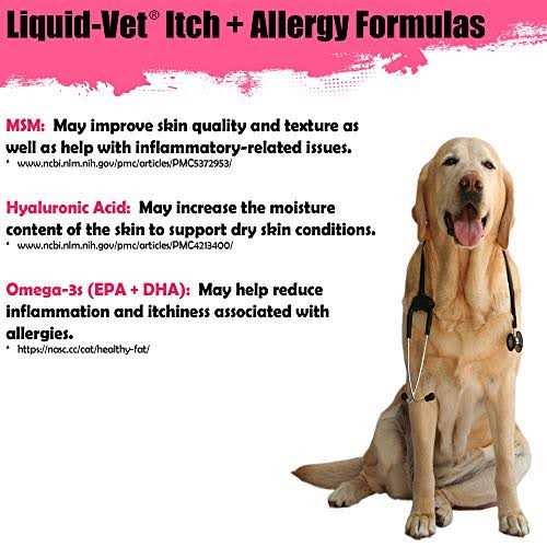 Liquid-Vet by Cool PET Holistics Feline Itch & Allergy Advanced Formula - Healthber