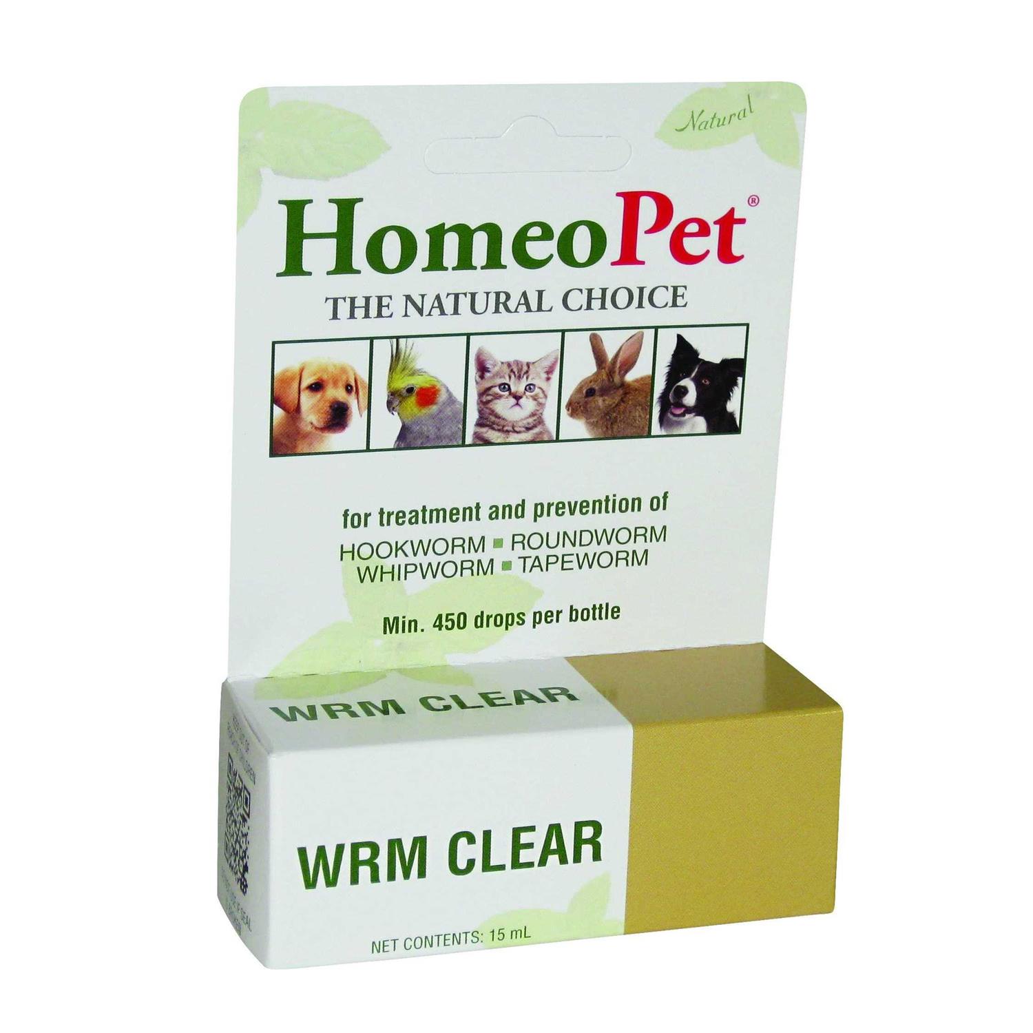 Homeopet Worm Clear - Healthber