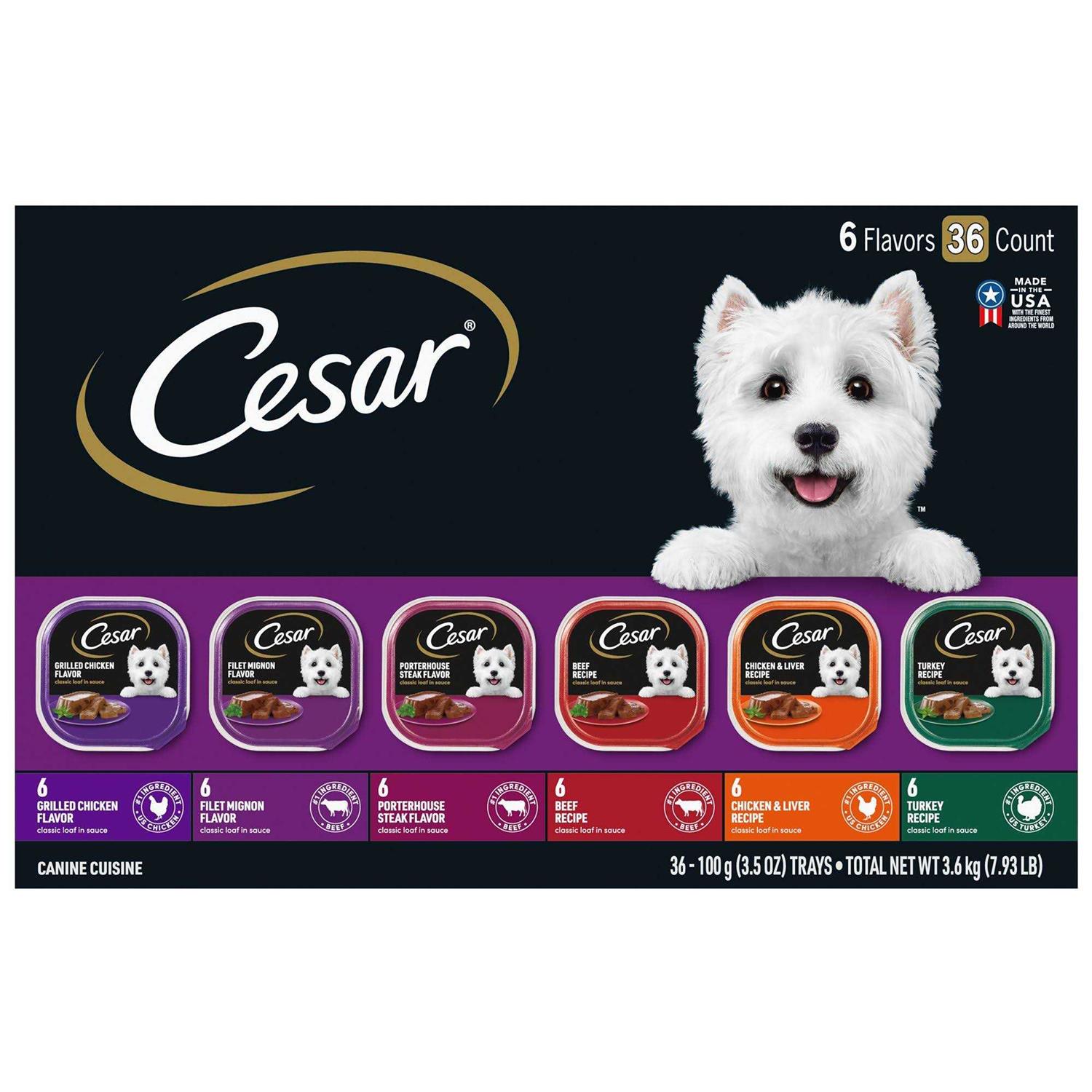 Cesar Classics Wet Dog Food Variety Pack - Healthber