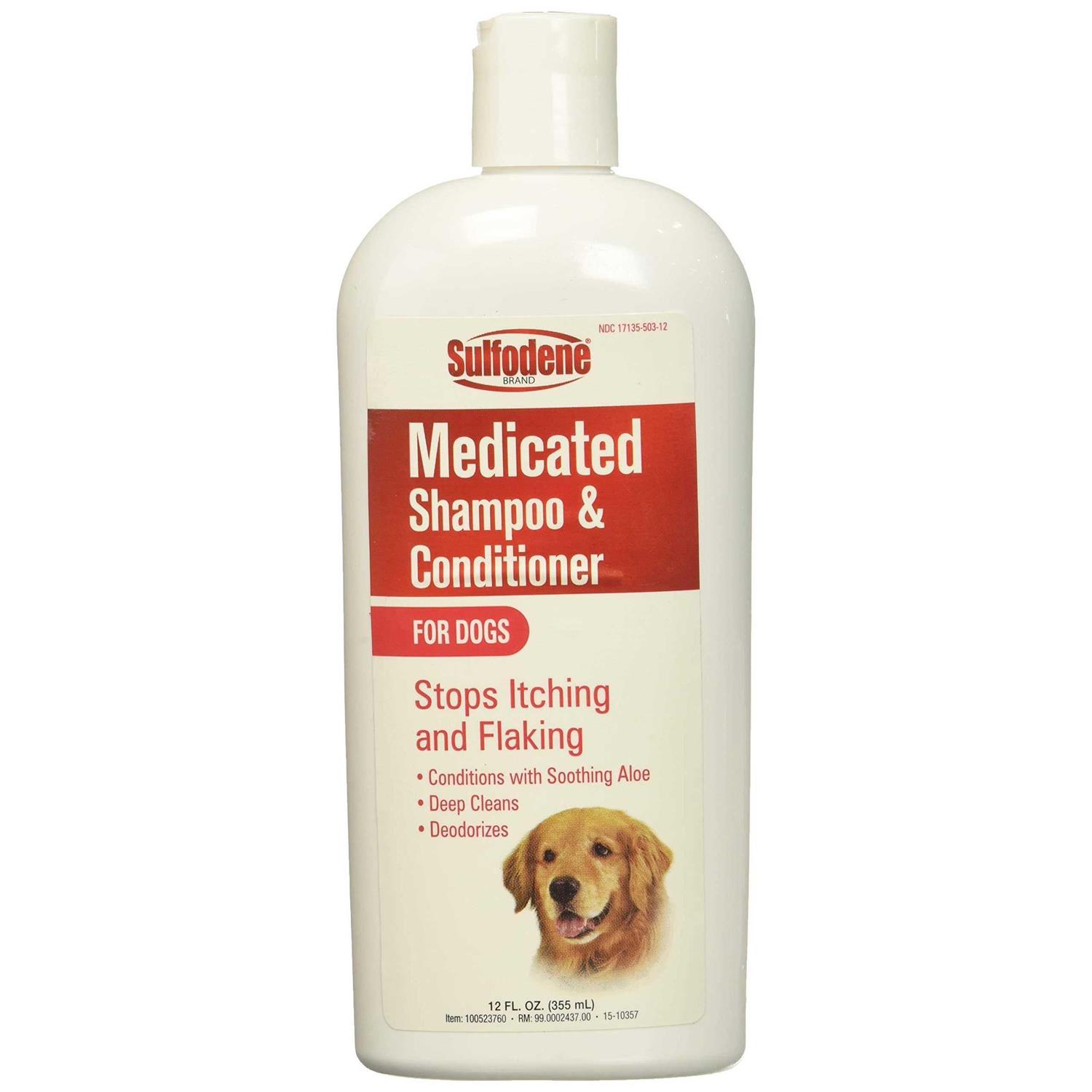 Sulfodene Medicated Shampoo Conditioner for Dogs - Healthber