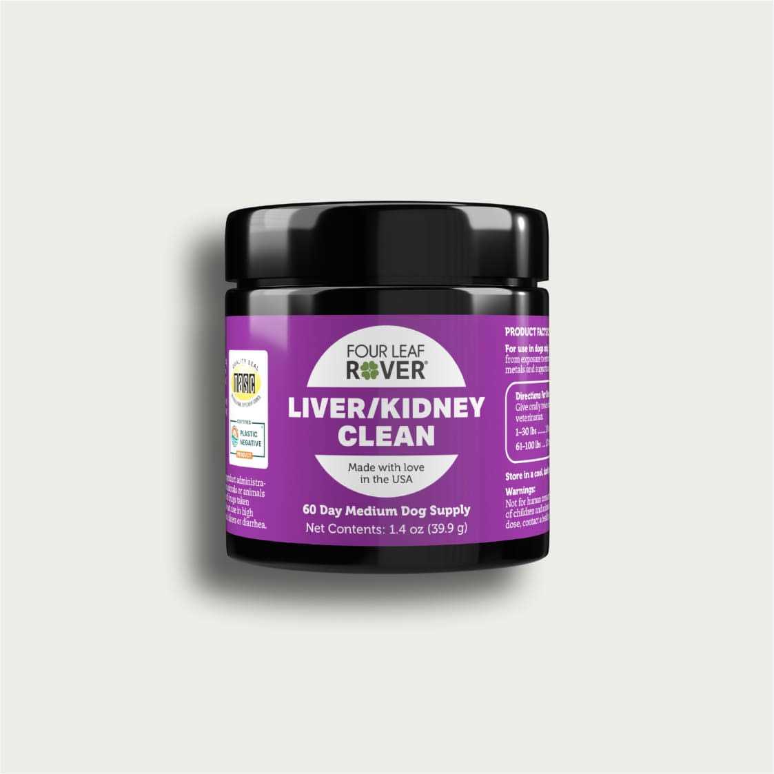 Four Leaf Rover Liver/Kidney Clean - Healthber
