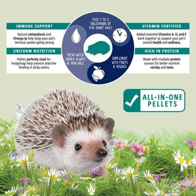 Vitakraft VitaSmart Hedgehog Food - Healthber