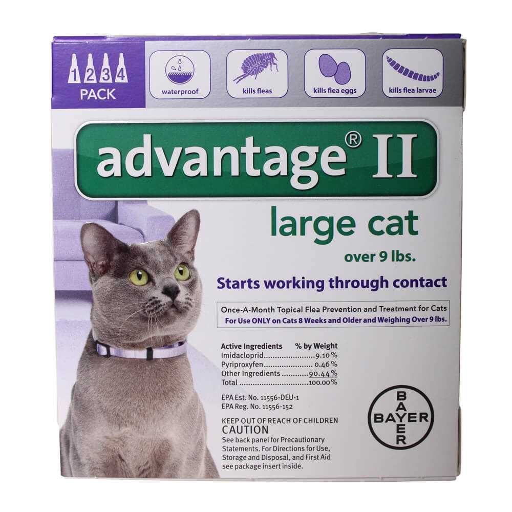 Advantage II Flea Treatment Cats - Healthber