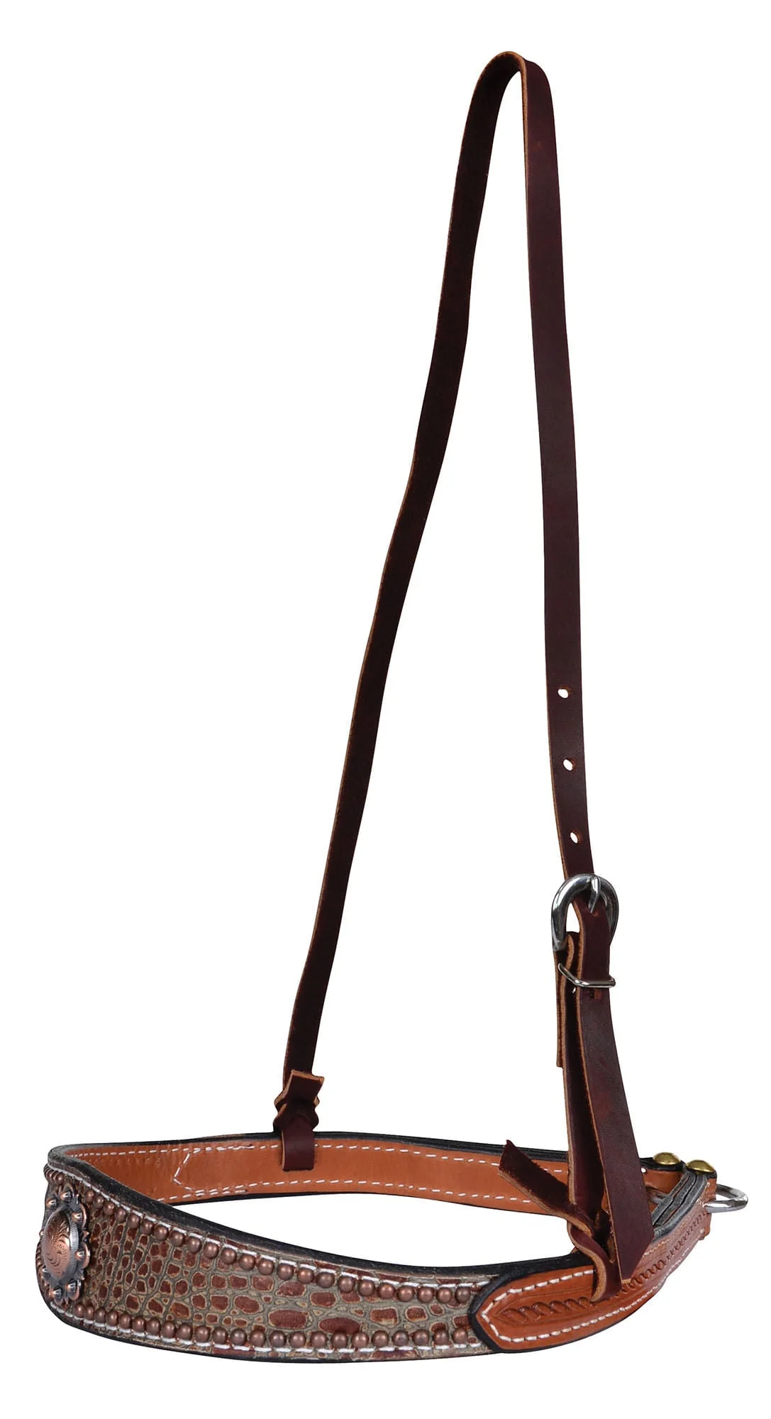 Sharon Camarillo Tan Gator Noseband - Healthber
