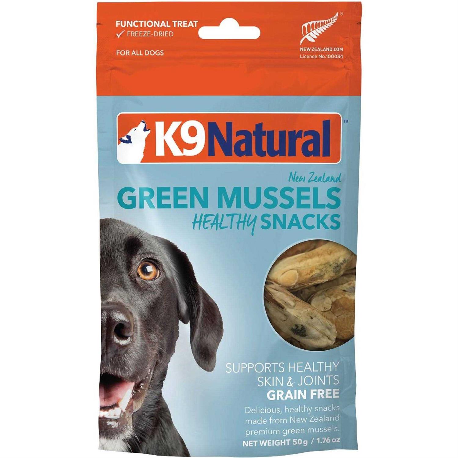 K9 Natural Healthy Snacks Green Mussels Freeze-Dried Dog Treats - Healthber