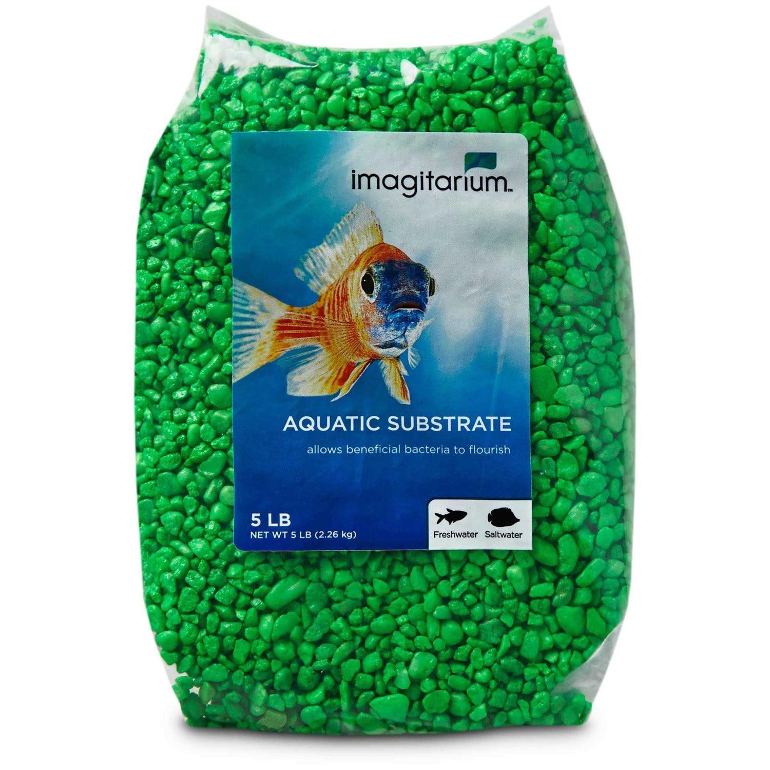 imagitarium Neon Aquarium Gravel Substrate - Healthber