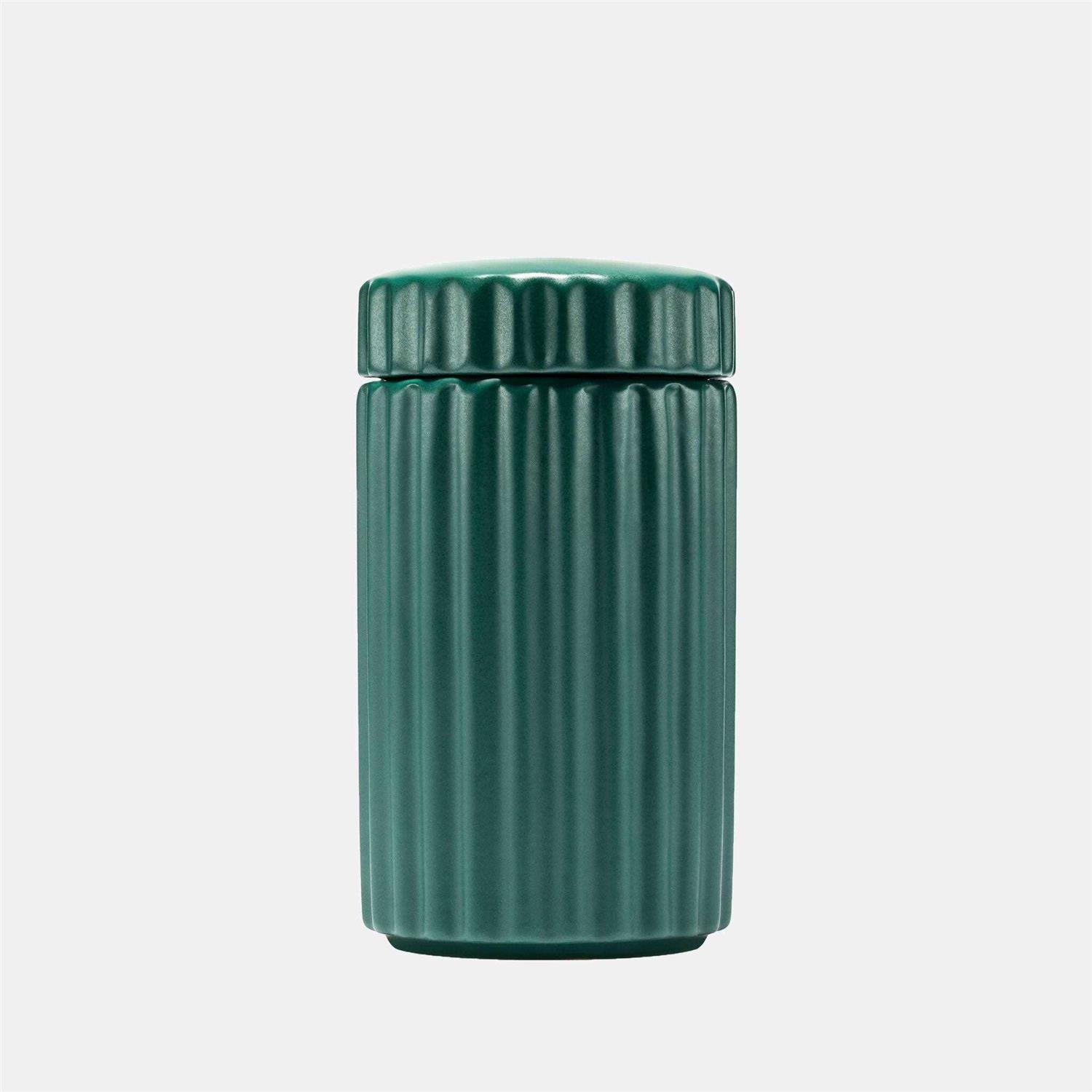 Waggo Ceramic Ripple Dog Treat Jar - Healthber
