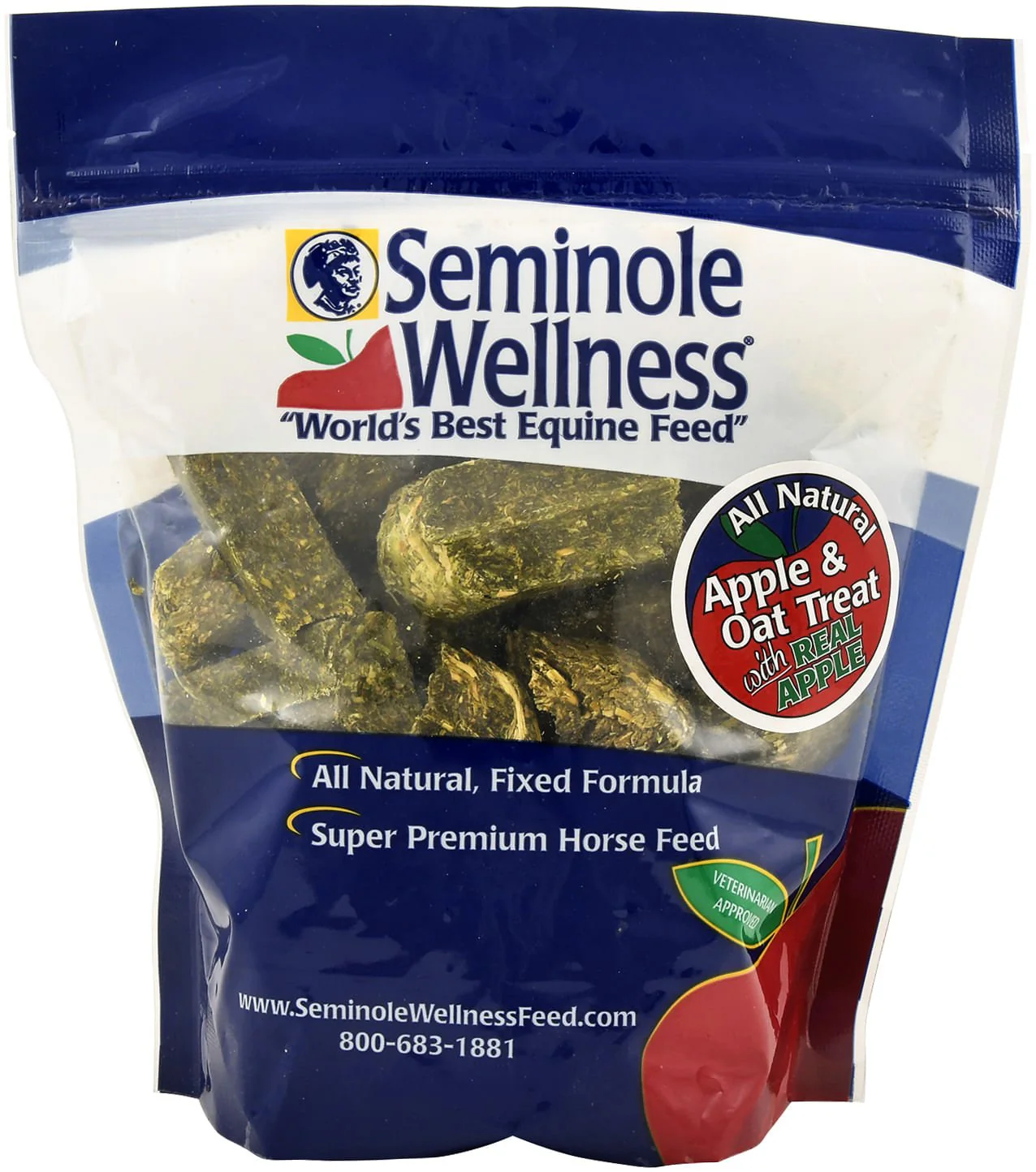Seminole Wellness Apple and Oat Horse Treats - Healthber