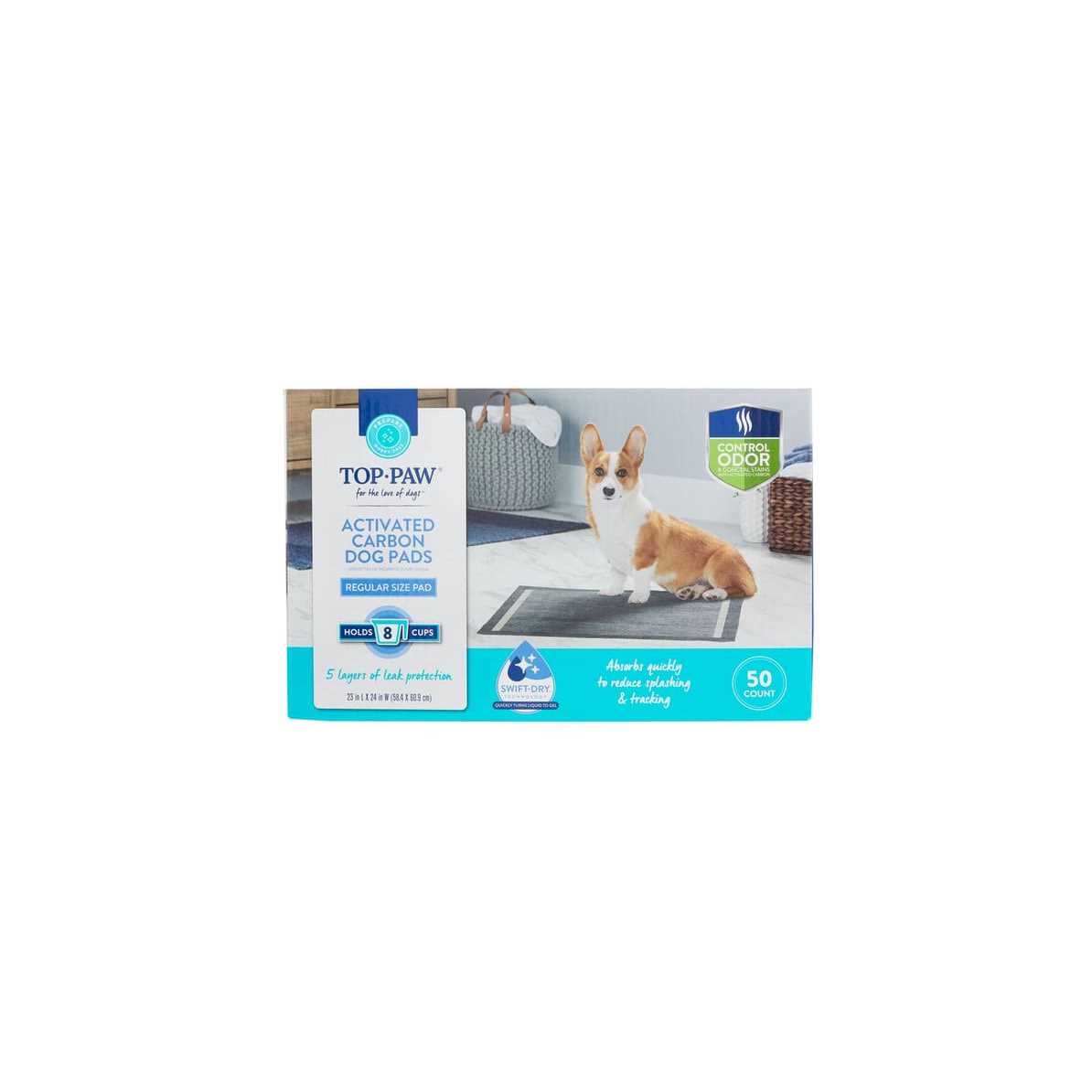Top Paw Carbon Training Pads - Healthber