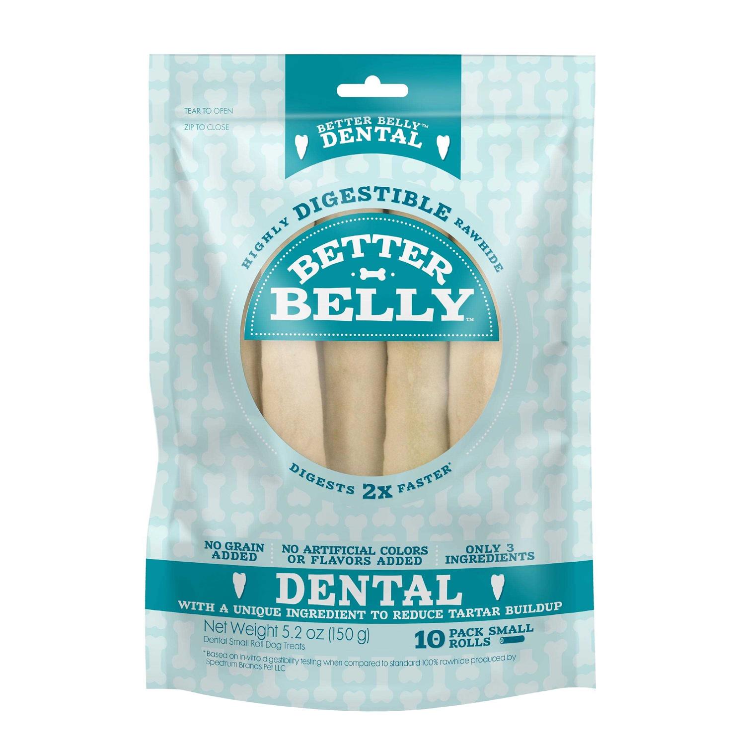 Better Belly Rawhide Dental Rolls - Healthber
