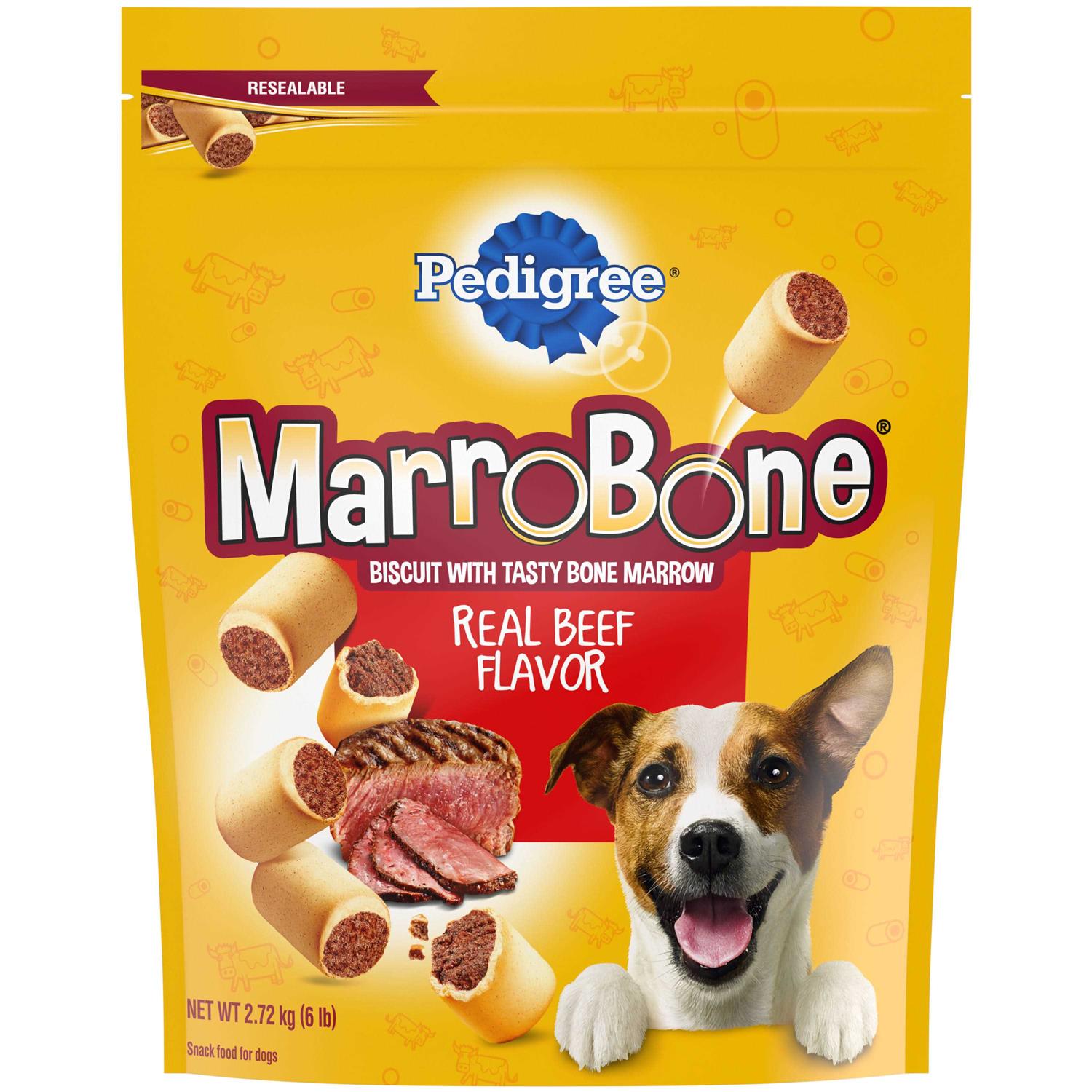 Pedigree Marrobone Real Beef Flavor Dog Treats - Healthber