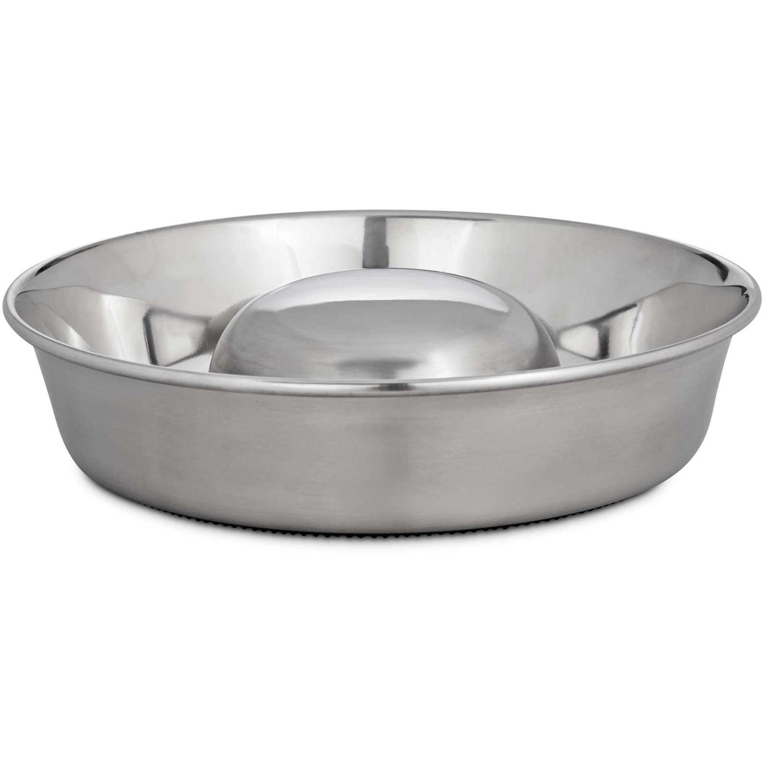 EveryYay Take it Slow Stainless Steel Dog Feeder - Healthber