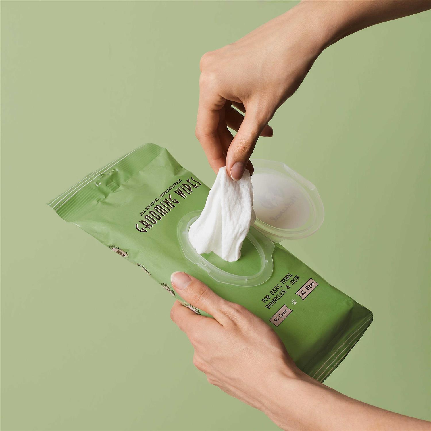 Natural Dog Company Grooming Wipes - Healthber