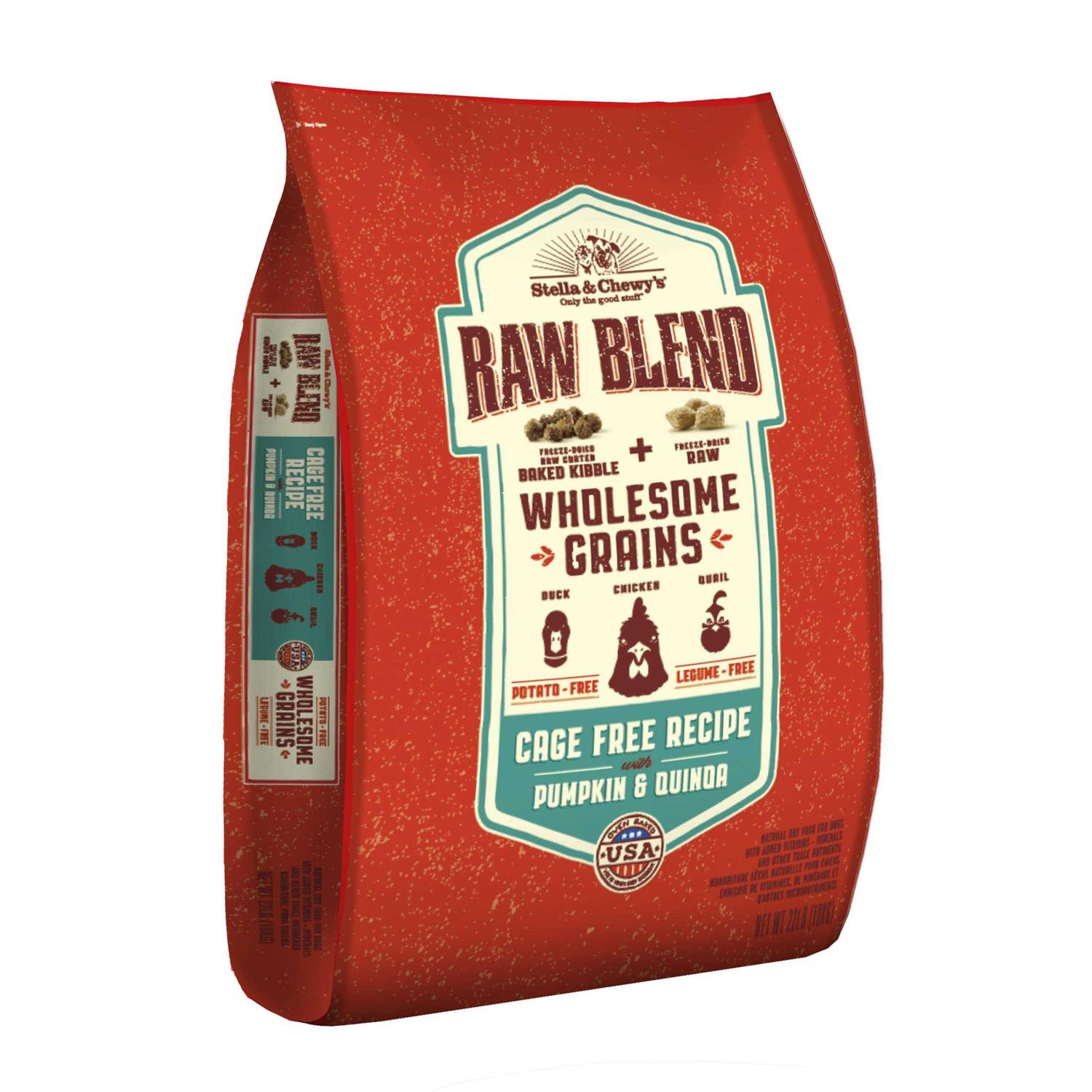 Stella & Chewy’s Raw Blend Cage Free Recipe Dog Food - Healthber