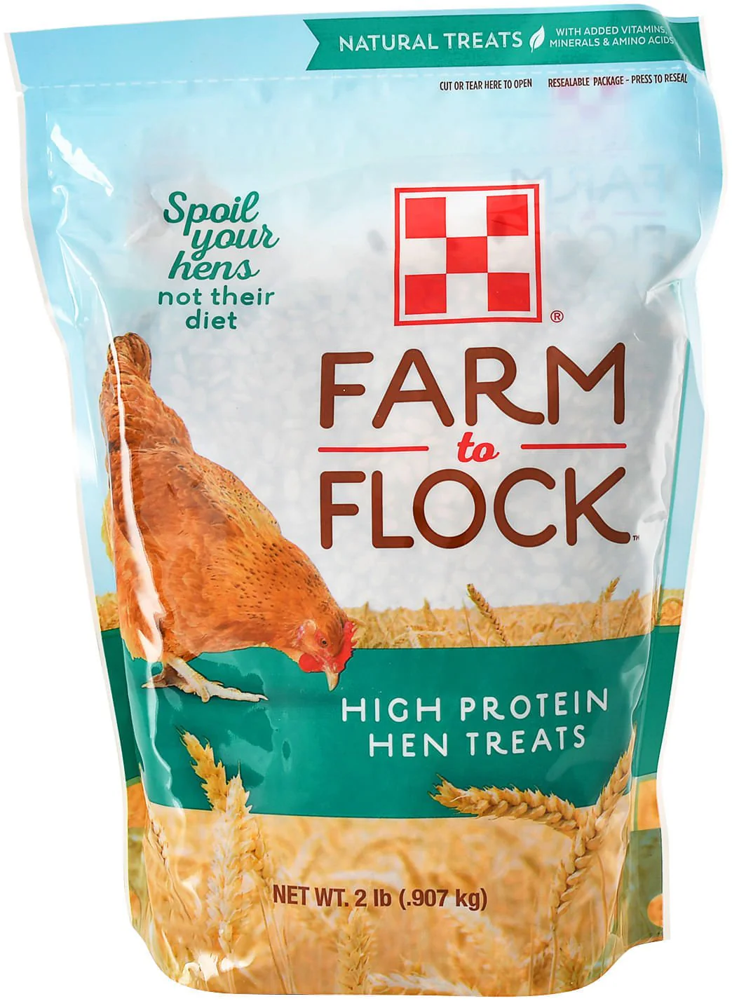 Purina Farm to Flock High Protein Hen Treats - Healthber