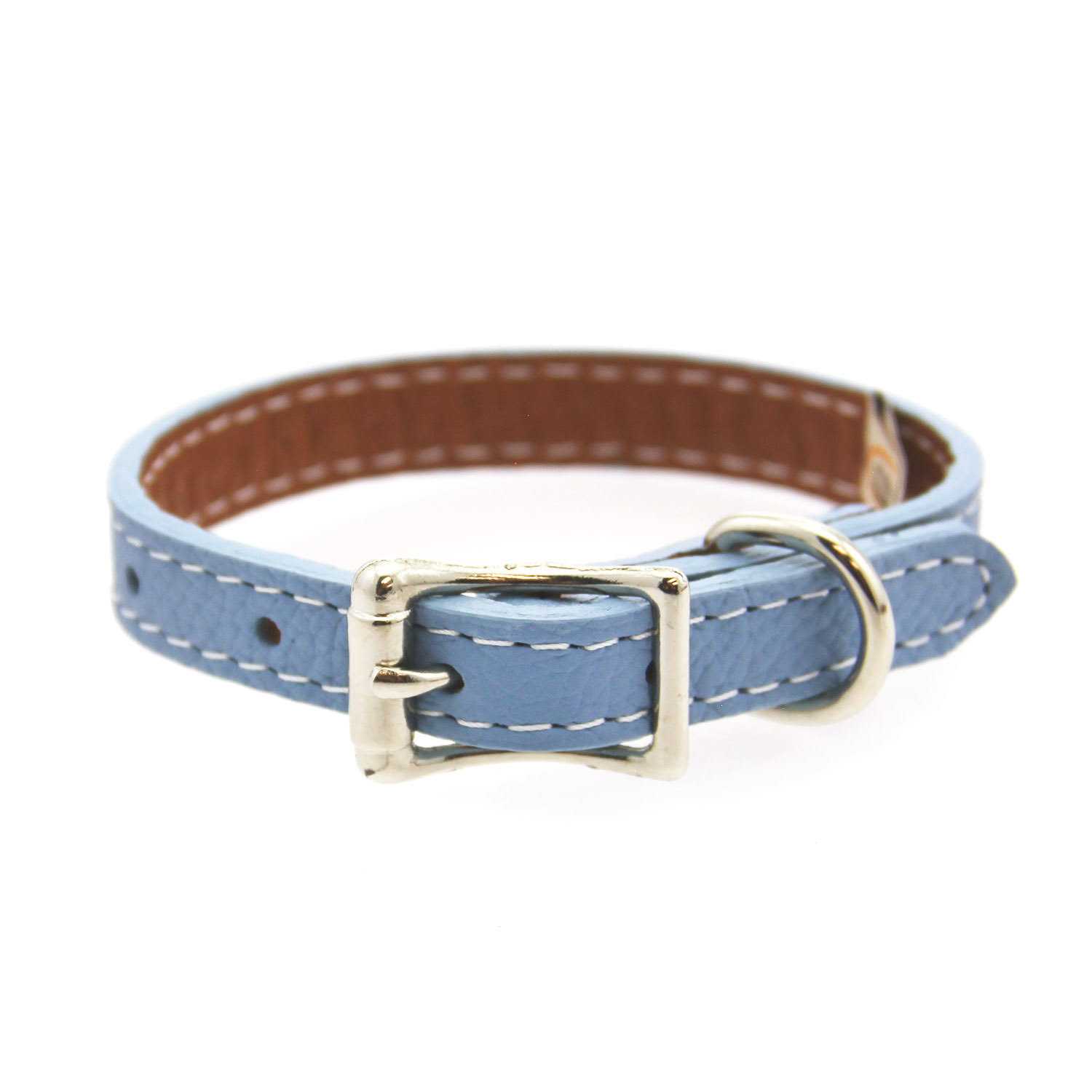 Auburn Leather Dog Collar - Healthber