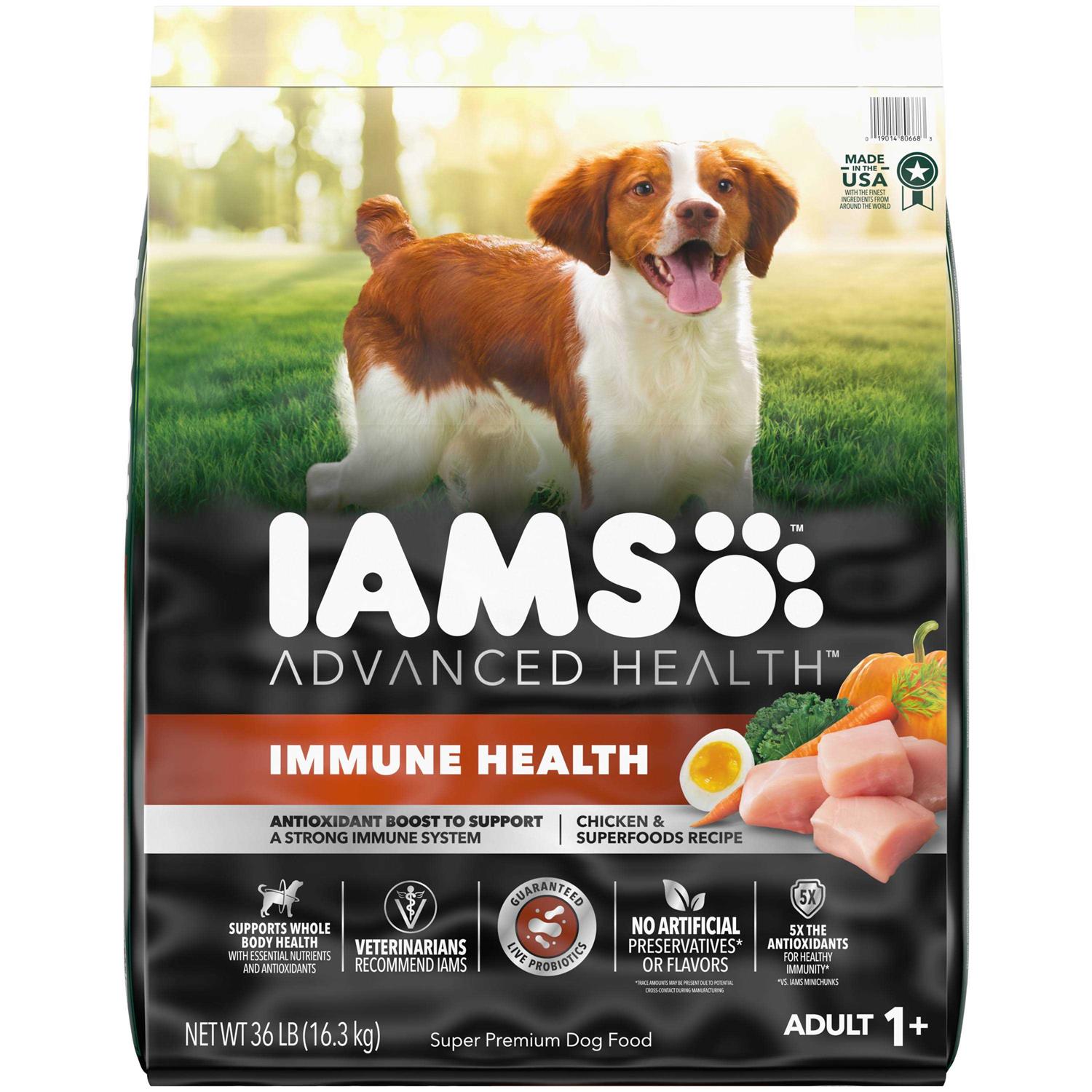 Iams Advanced Immune Health Chicken & Superfoods Adult Dry Dog Food - Healthber