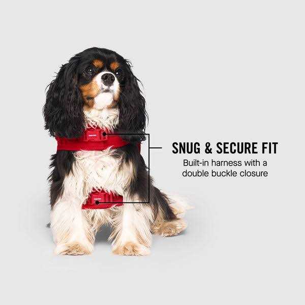 Canada Pooch Harness Puffer Black - Healthber