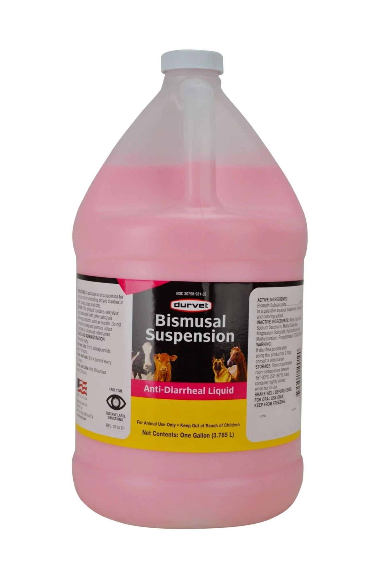 Bimusal Anti-Diarrheal Suspension, Gallon - Healthber