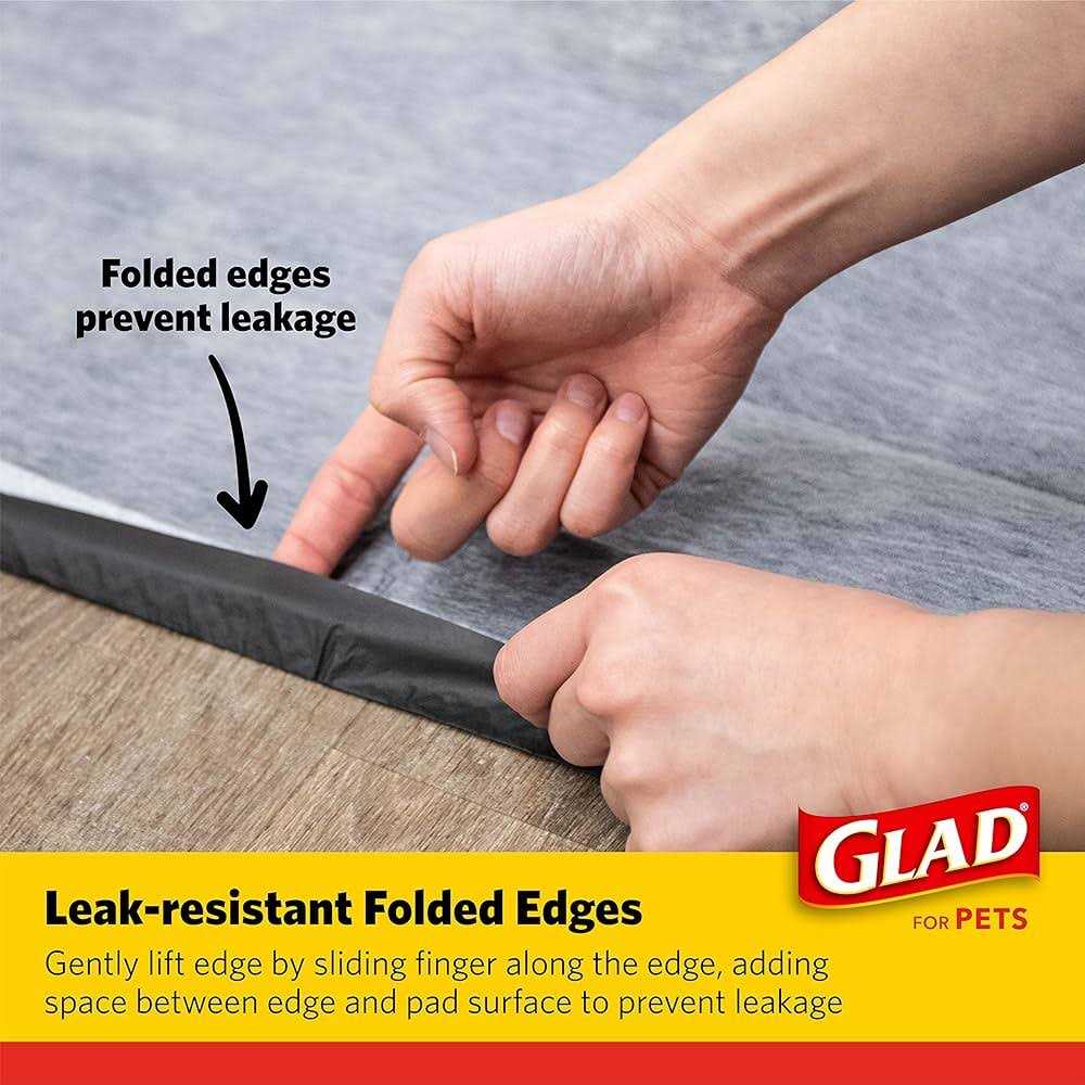 Glad for Pets Black Charcoal Puppy Pads - Healthber
