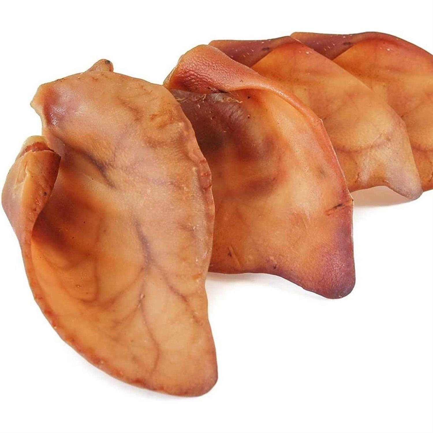Hotspot Pets Large Whole Pig Ears Dog Chew Treats - Healthber