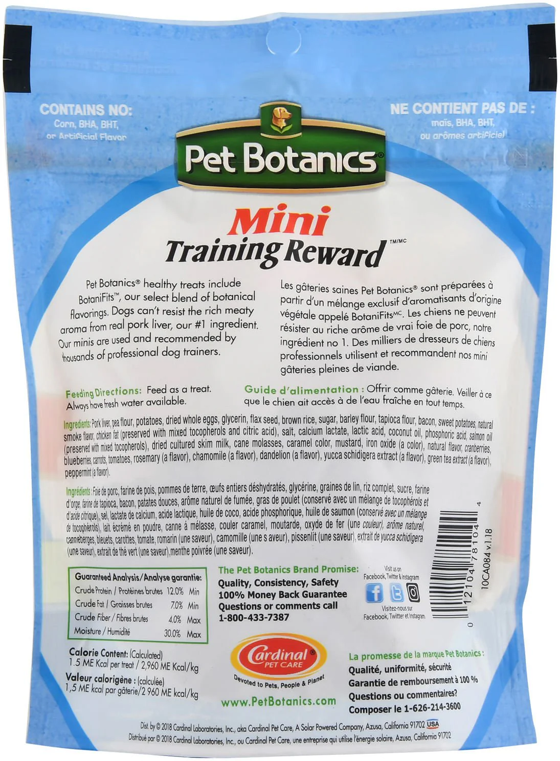 Pet Botanics Mini Healthy Treats, 4 oz - Healthber