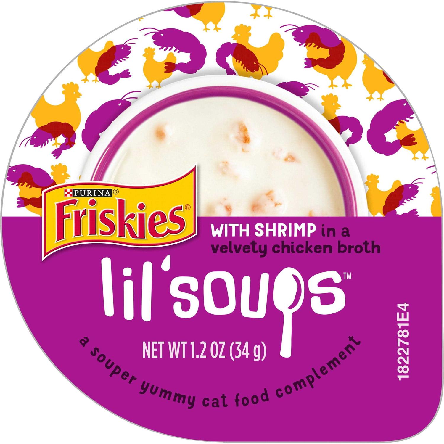 Friskies Lil’ Soups Chicken Broth Cat Food - Healthber