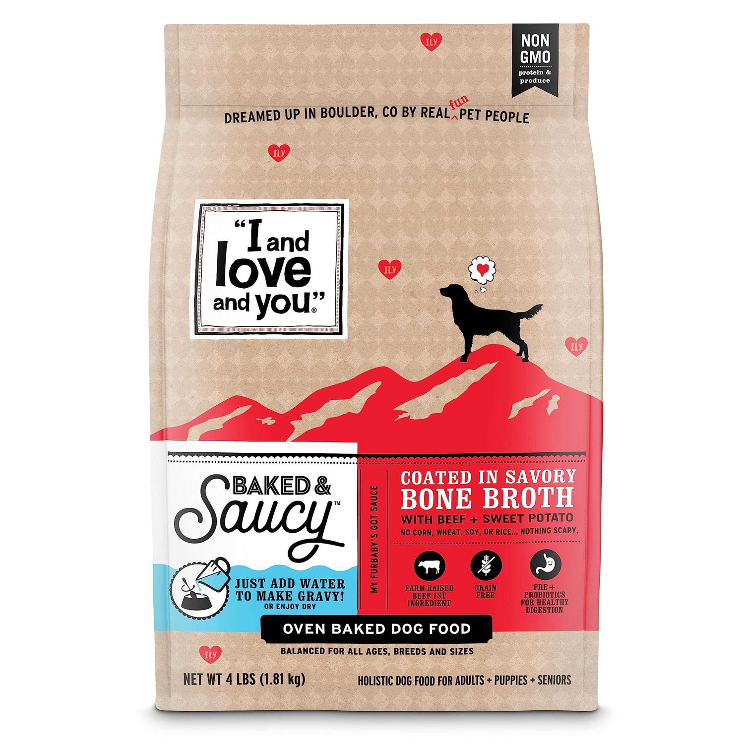 I and Love and You Dog Food Baked Saucy - Healthber