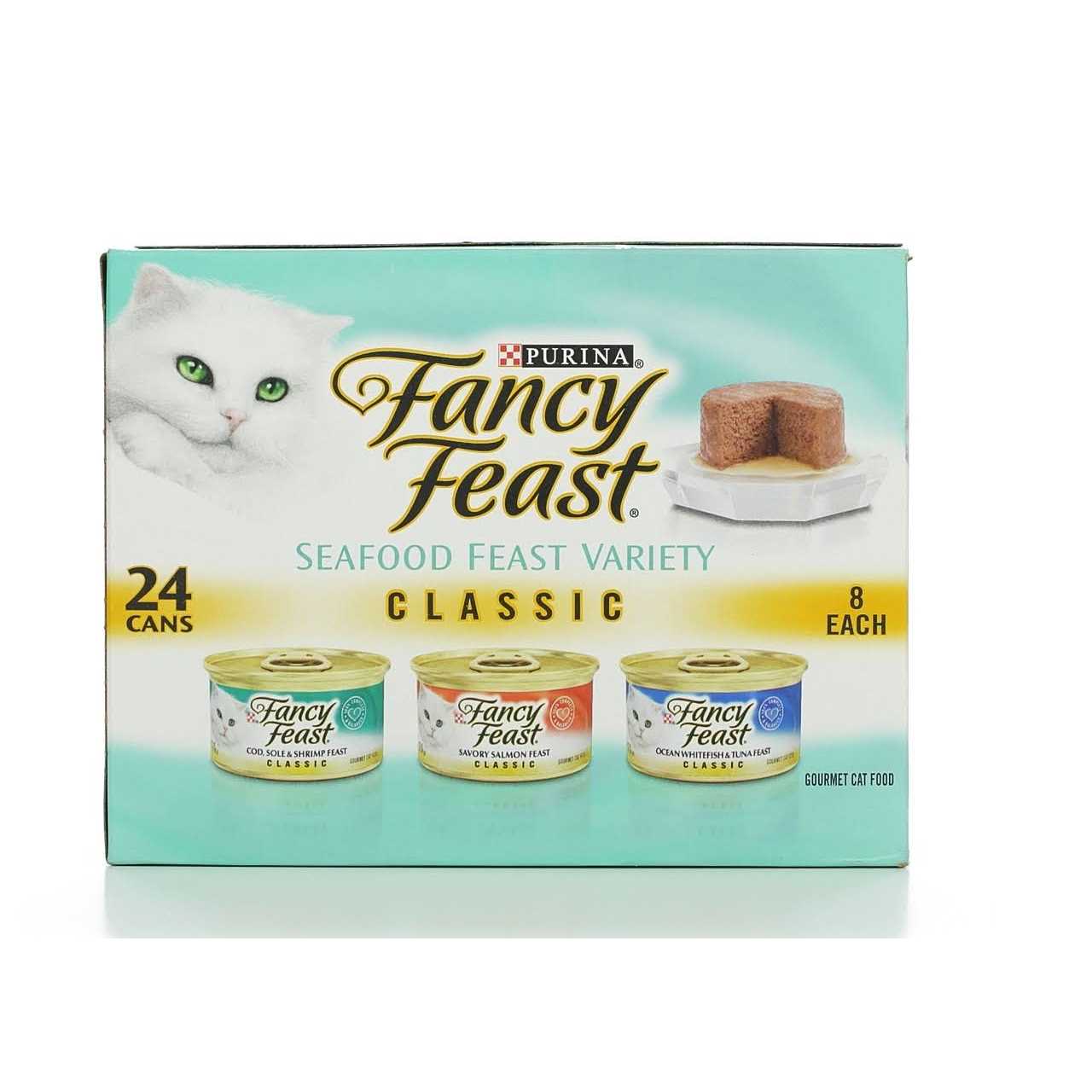 Purina Fancy Feast Seafood Classic Pate Wet Cat Food - Healthber