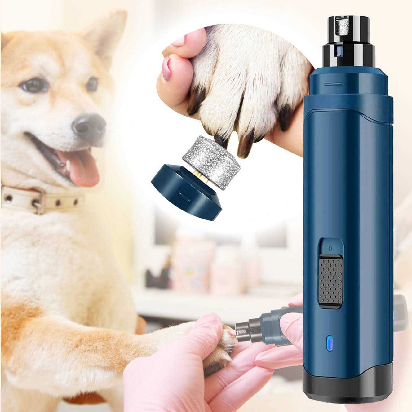 Ultra Quiet Dog Nail Grinder That Doesn’t Scare Your Pet - Healthber