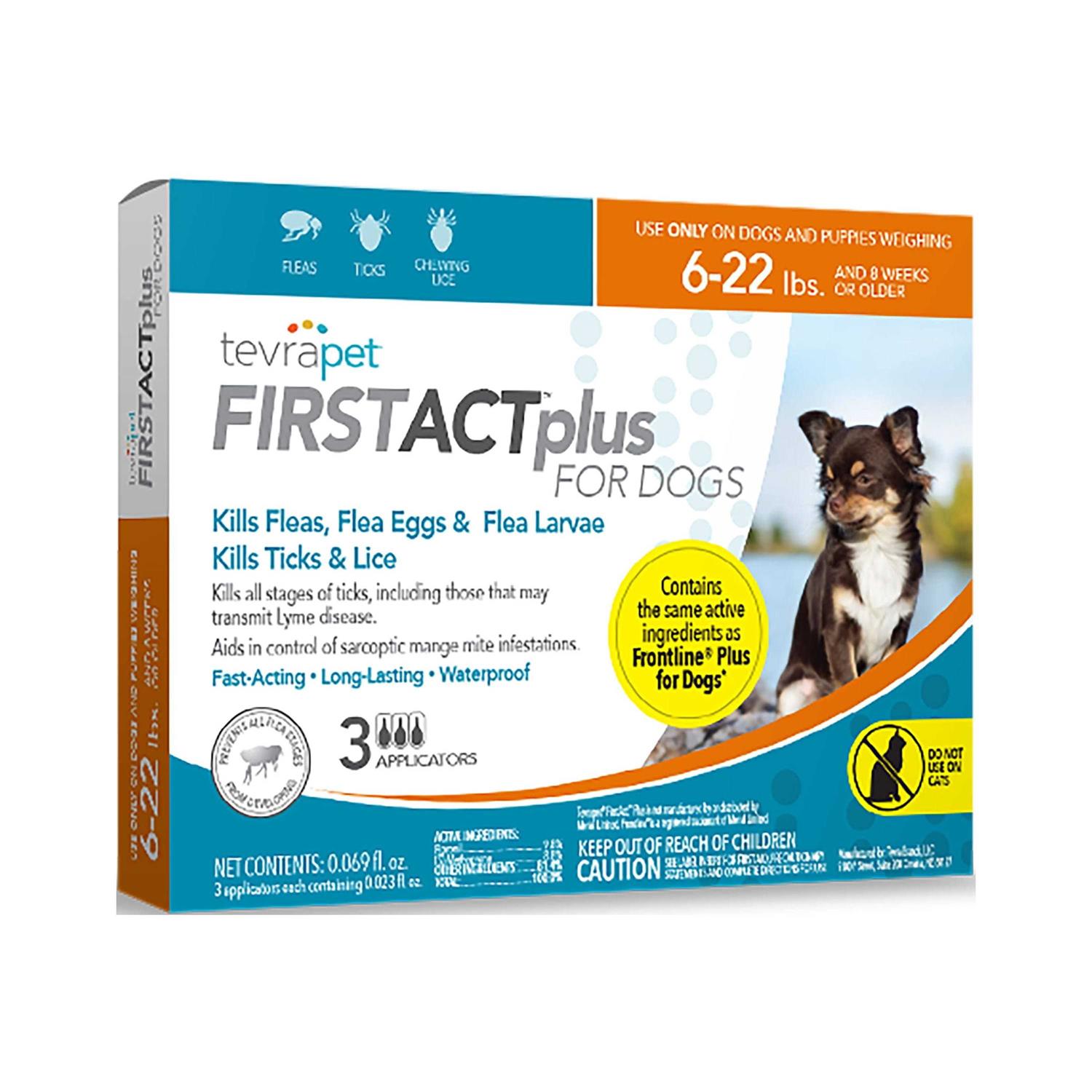 Tevrapet Firstact Plus Flea and Tick Prevention Dogs - Healthber
