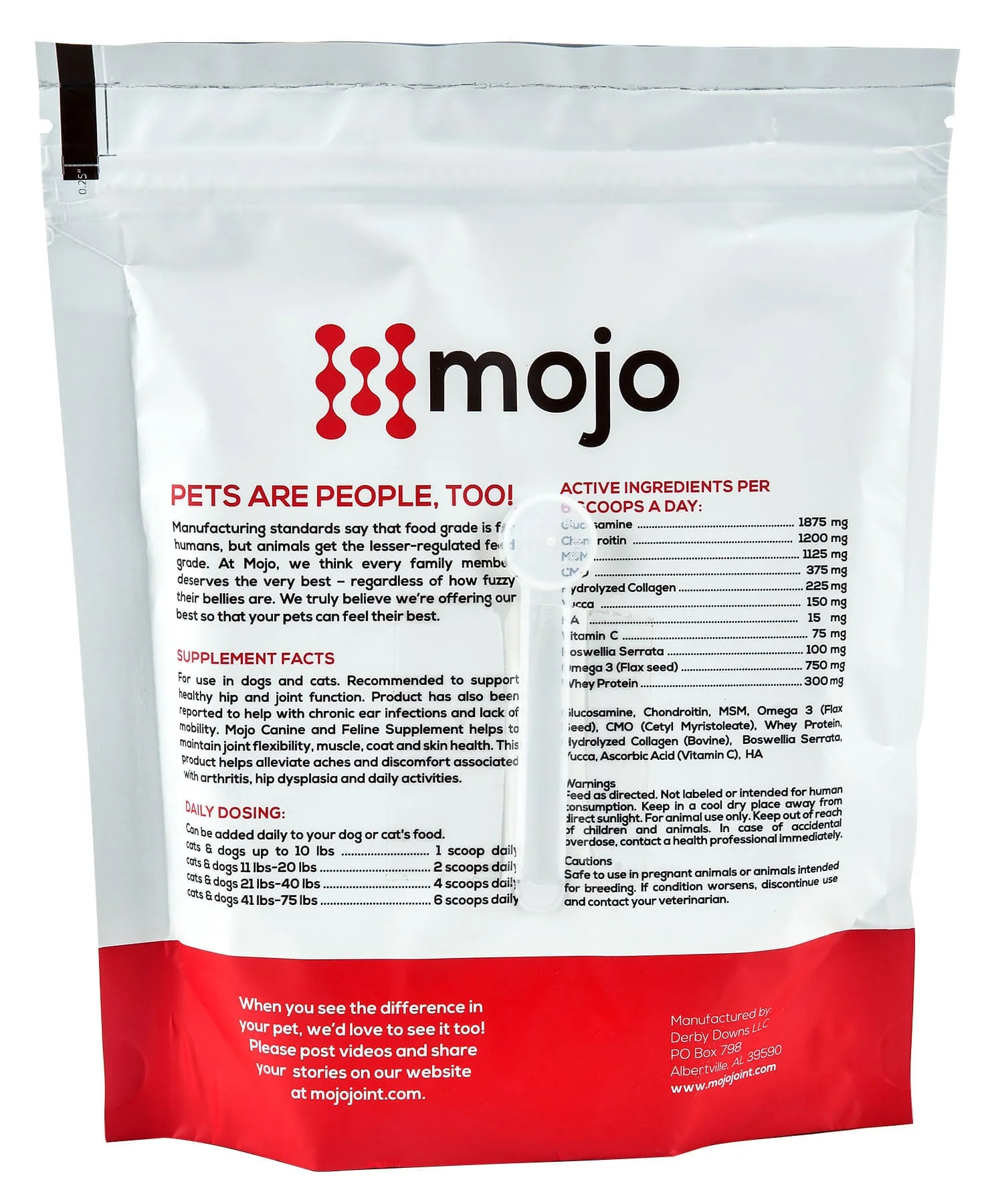 Mojo Canine + Feline Joint Supplement - Healthber
