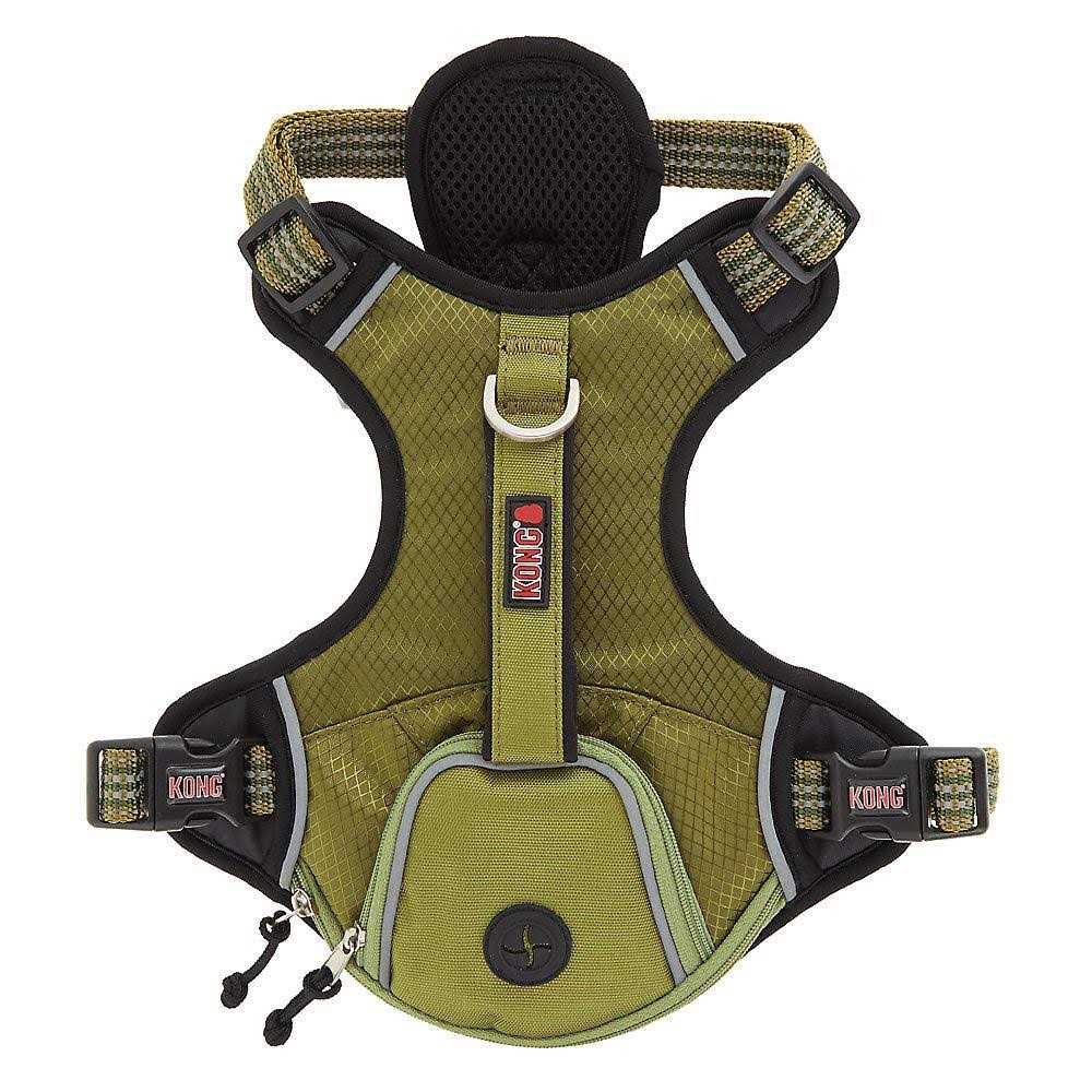 Dog Harness Kong Reflective Pocket - Healthber