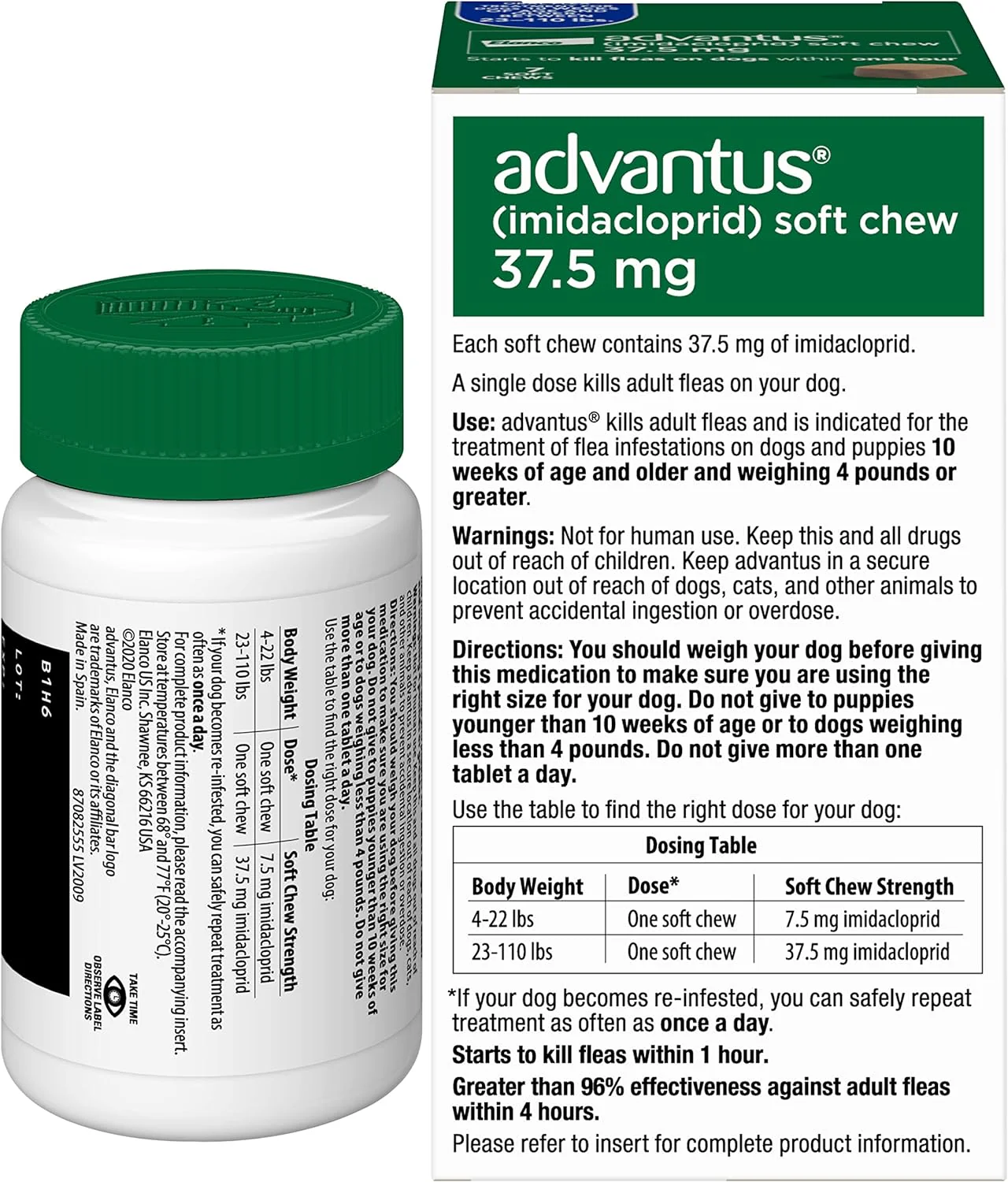 Advantus Soft Chews for Dogs 23-110 lb - Healthber