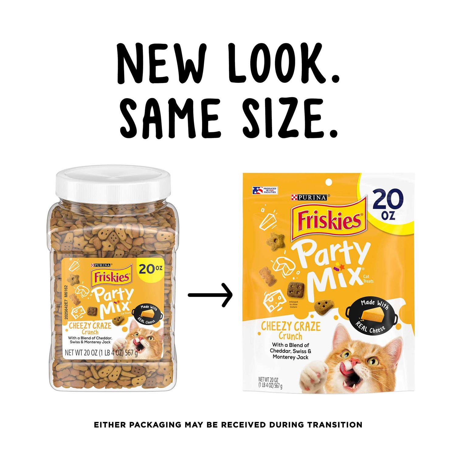 Friskies Cat Treats Party Mix Crunch - Healthber