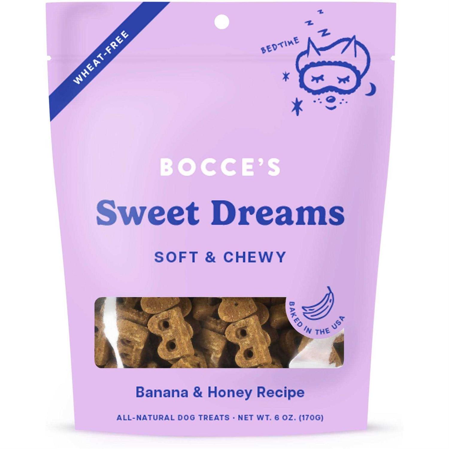 Bocce’s Bakery Sweet Dreams Soft & Chewy Dog Treats - Healthber
