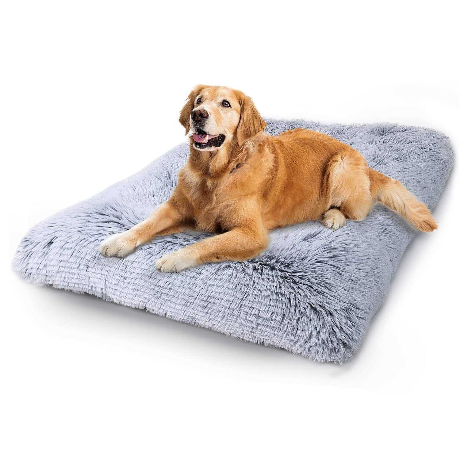 Vonabem Dog Bed crate Pad Washable Dog crate Beds for Large Medium Small Dogs Breeds - Healthber