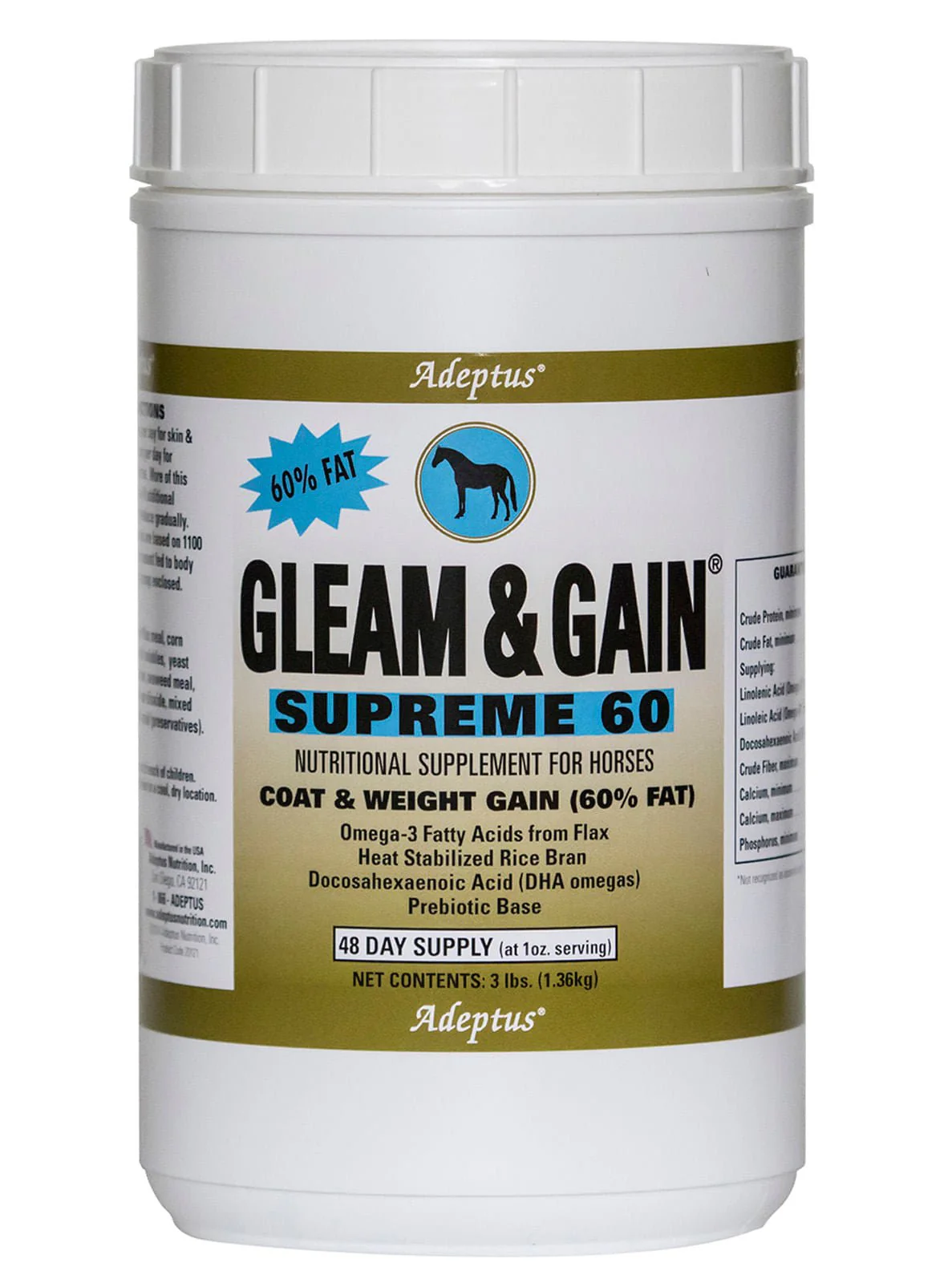 Gleam & Gain Supreme 60 - Healthber