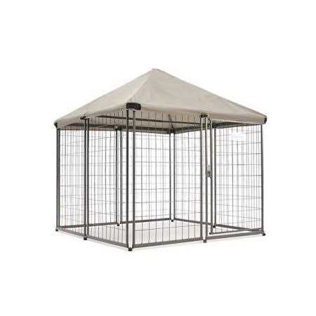 Retriever 5 ft. x 4.5 ft. x 4.5 ft. Pet Retreat Portable Dog Kennel - Healthber