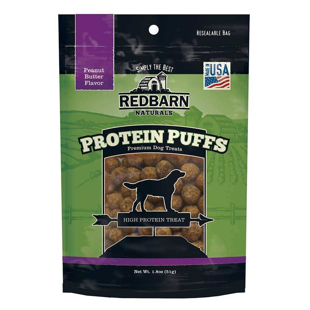 Redbarn Protein Puffs Dog Treats - Healthber