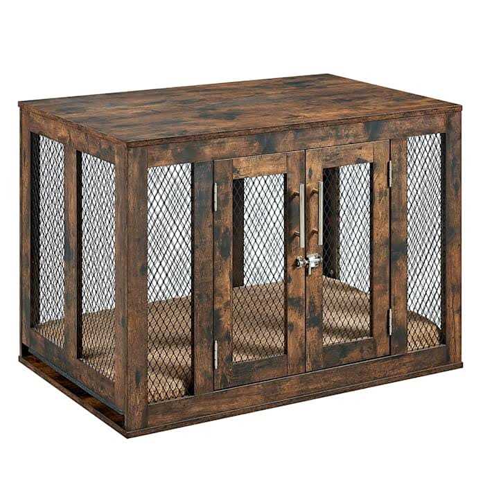 Unipaws Furniture Style Dog Crate with Tray - Healthber