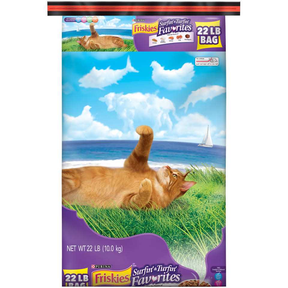 Friskies Surfin’ & Turfin’ Favorites Dry Cat Food - Healthber