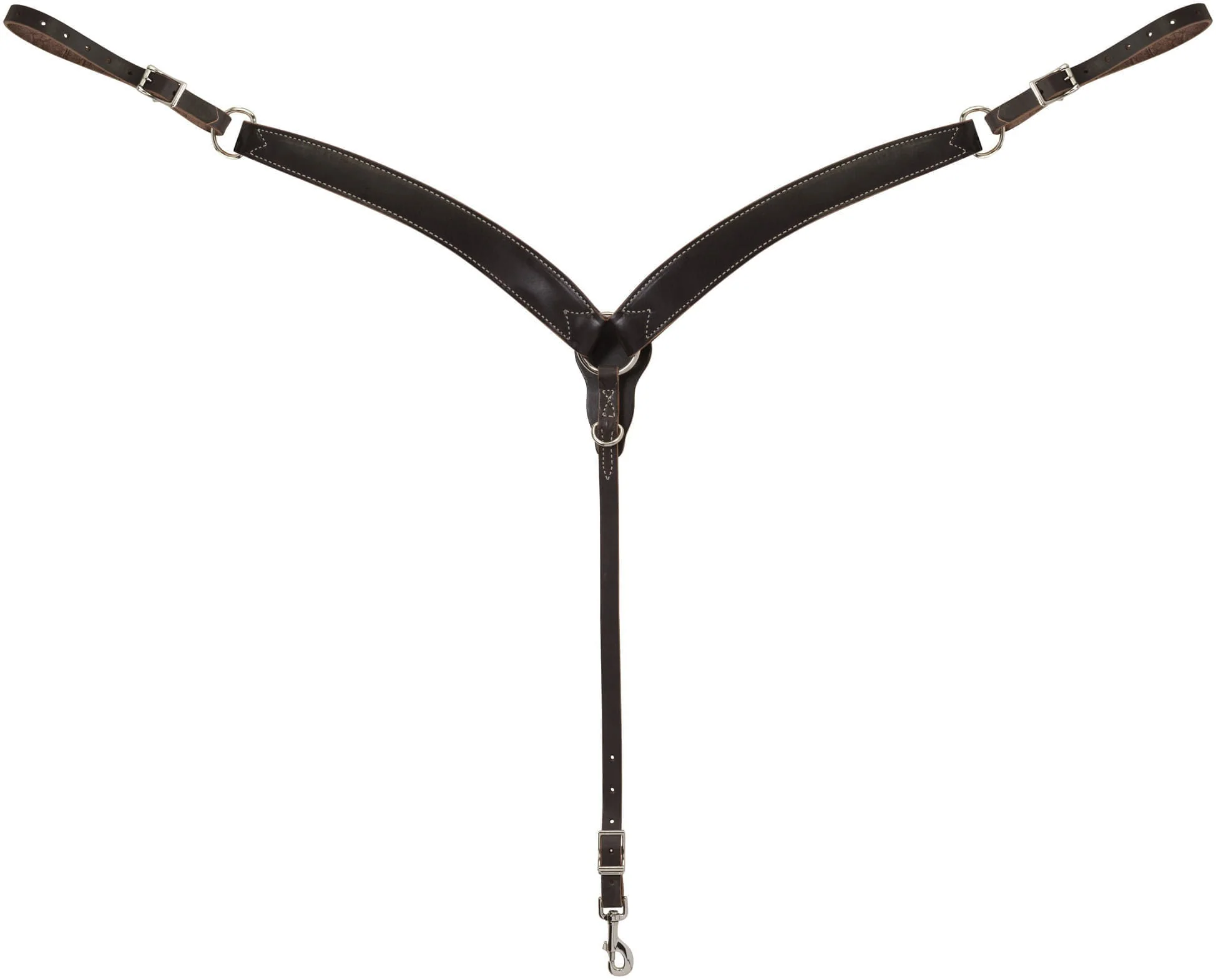 Weaver Turquoise Cross Skirting Leather Breast Collar - Healthber