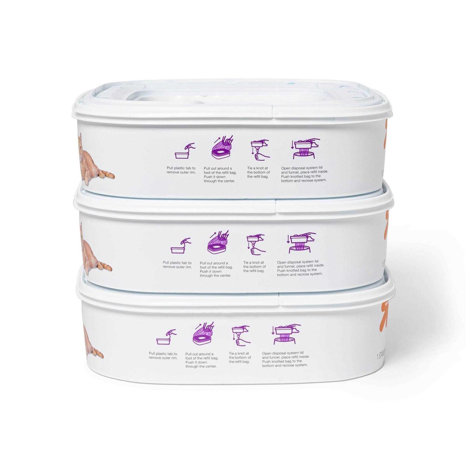 up & up Litter Pail Refills Cat Waste - Healthber