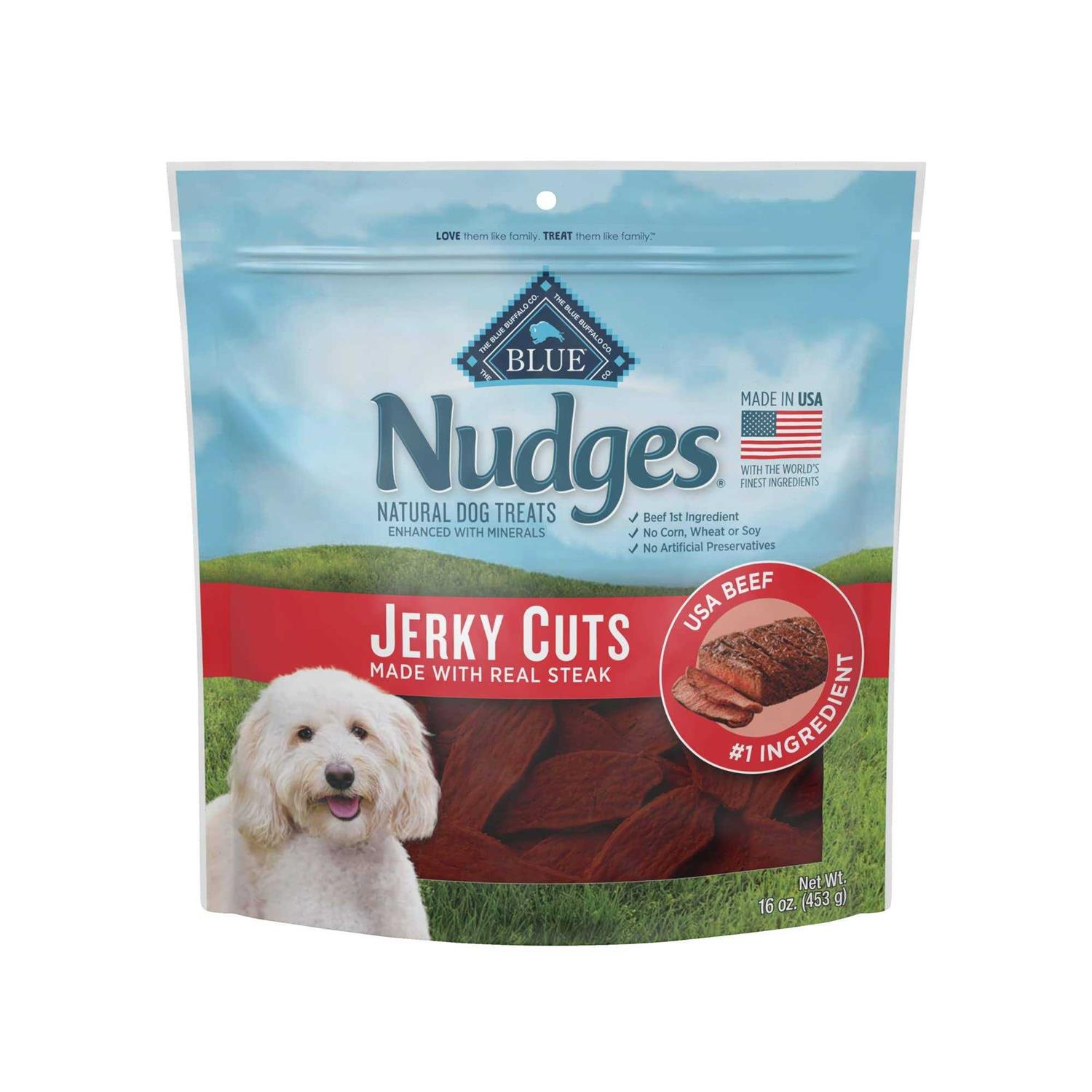 Nudges Dog Treats Jerky Cuts - Healthber