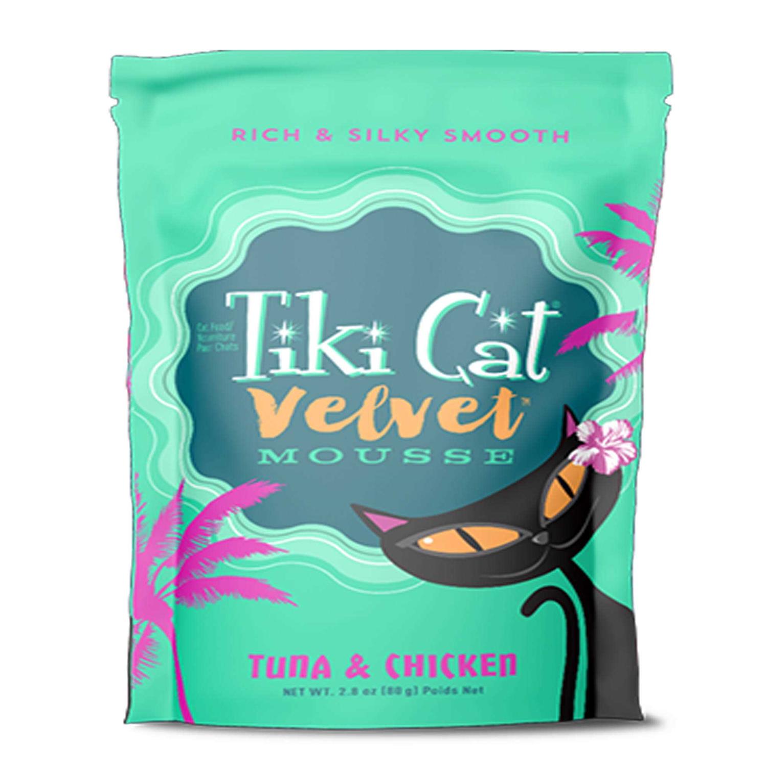 Tiki Cat Velvet Mousse Tuna Wet Cat Food - Healthber