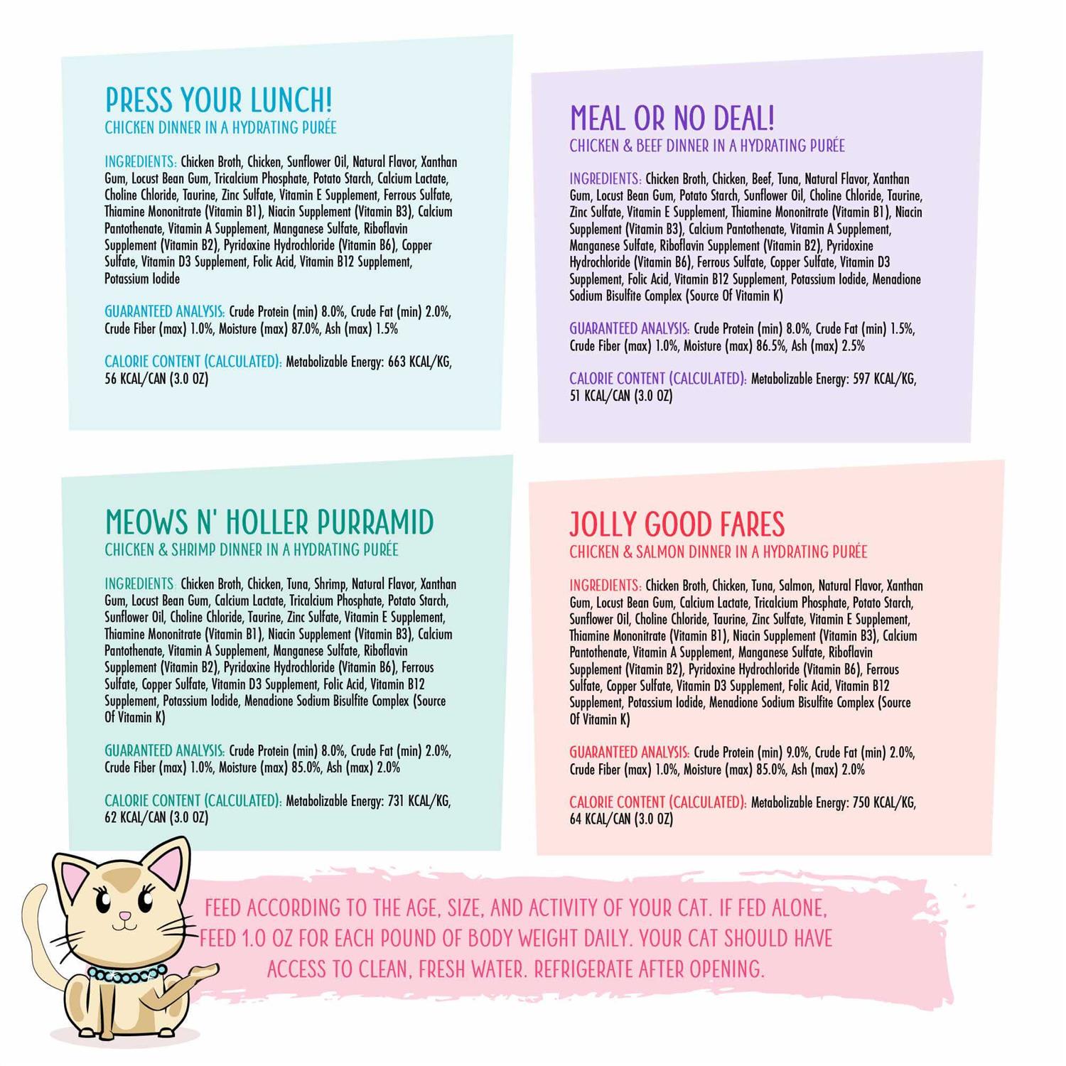 Weruva Suppertime Sweepstakes Pate Variety Pack Canned Cat Food - Healthber