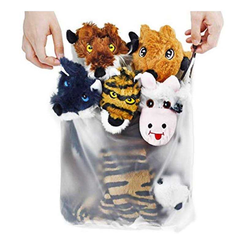 Best Pet Supplies Crinkle Dog Toy for Small, Medium, and Large Breeds, Cute No Stuffing Duck with Soft Squeaker, Fun for Indoor Puppies and Senior - Healthber