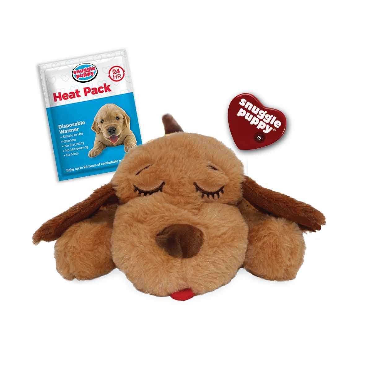 Brown and White Snuggle Puppy - Healthber